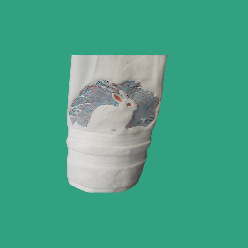 Bunny Hand Towel Design