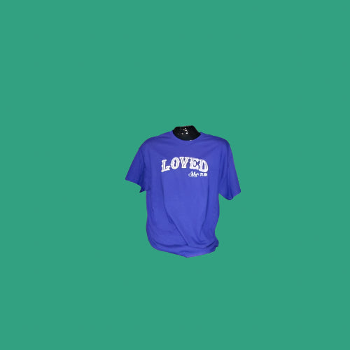 LOVED John 3:16 T-Shirt - Short Sleeve Embroidery - Wild Stitches Huntsville