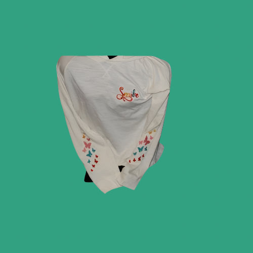 Smile - T-shirt Hoodie(Embroidery)