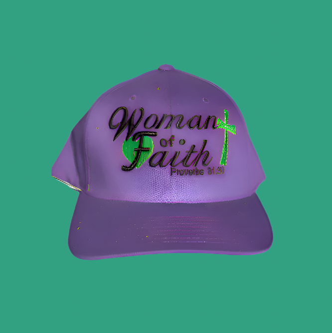 Women Of Faith Poverbs 31:30 Cap - Wild Stitches Huntsville