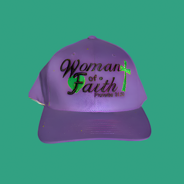 Women Of Faith Poverbs 31:30 Cap - Wild Stitches Huntsville