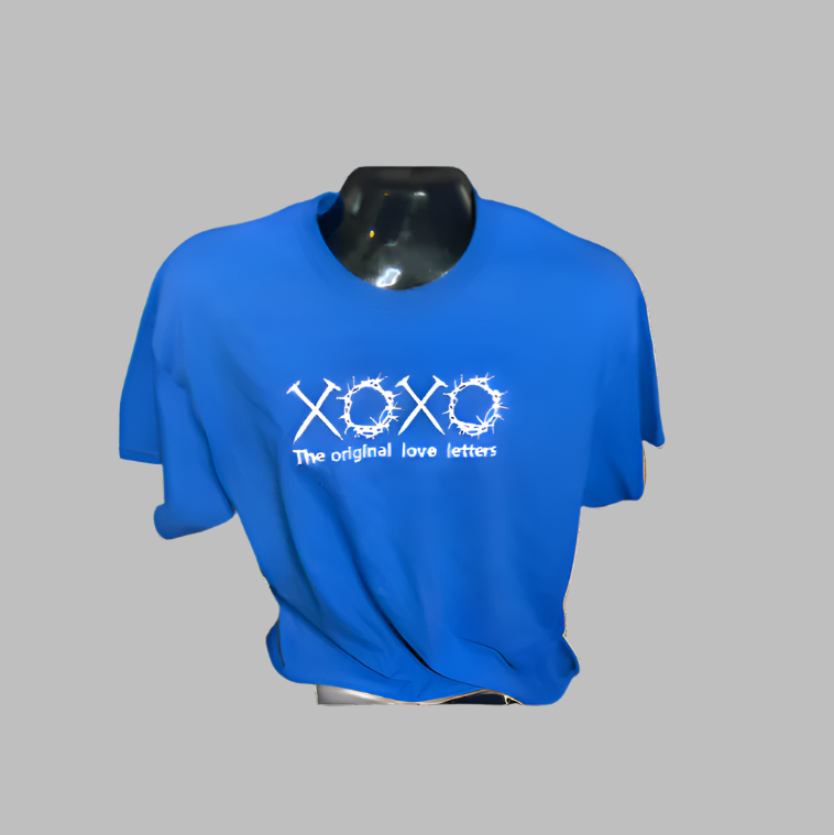 XOXO T-Shirt - Short Sleeve Embroidery - Wild Stitches Huntsville